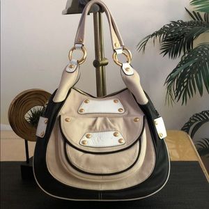 B. Makowsky Copenhagen Satchel/ Shoulder Bag USED